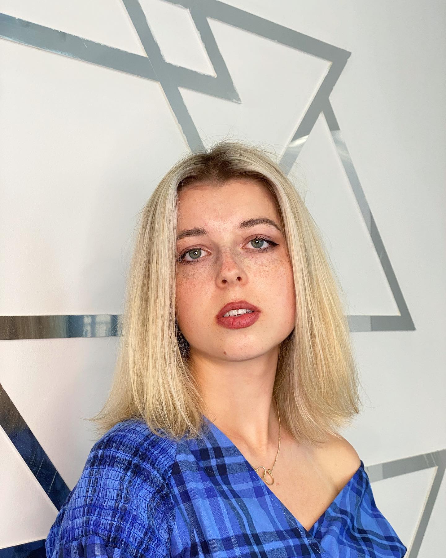 Stylizacja blond, portret klientki